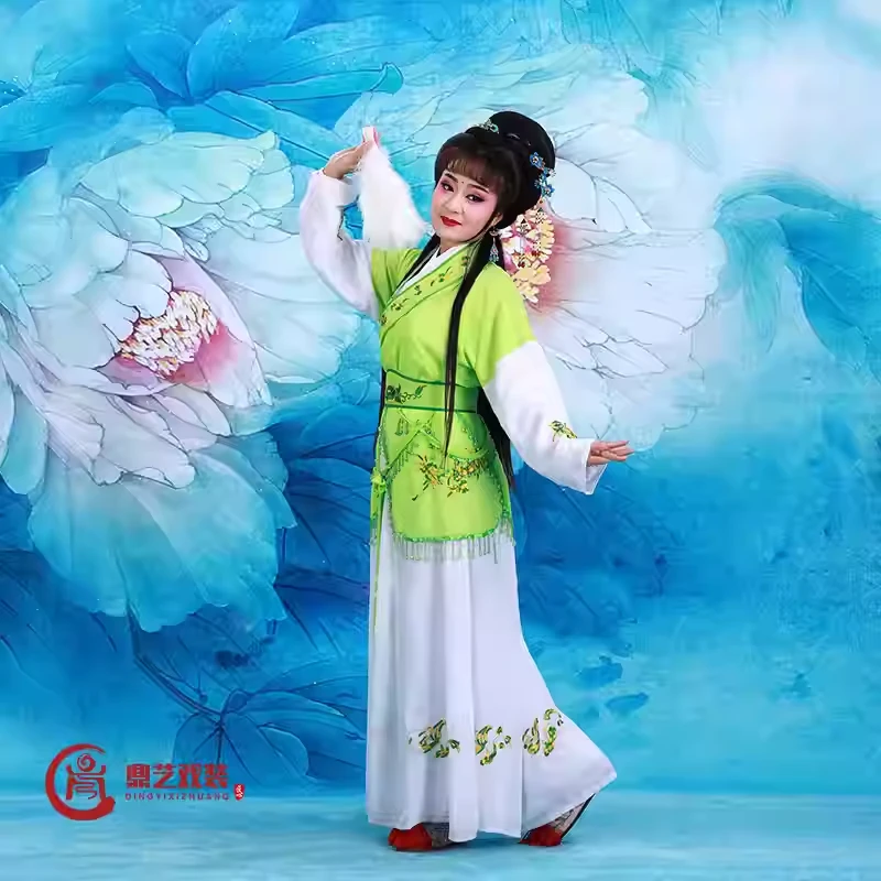贫小姐小旦服装 戏剧戏曲越剧古装西施服装民女服装