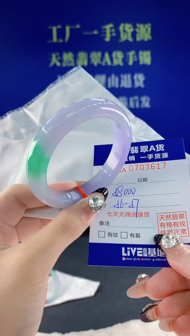 未镶嵌手镯翡翠17天然翡翠A货