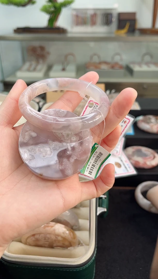 未镶嵌手镯石英质玉59圈口（赠品镯心）3749499