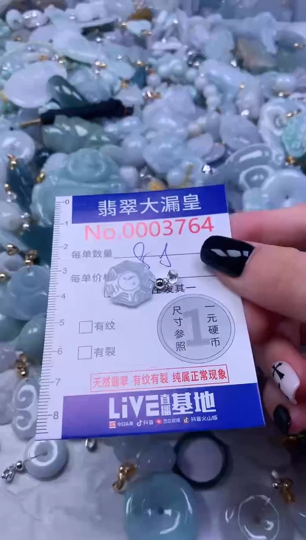 颈饰未镶嵌翡翠3764