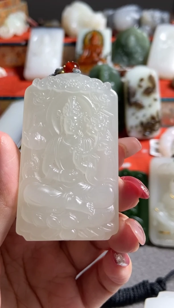 和田玉未镶嵌颈饰多样性拍一发一793