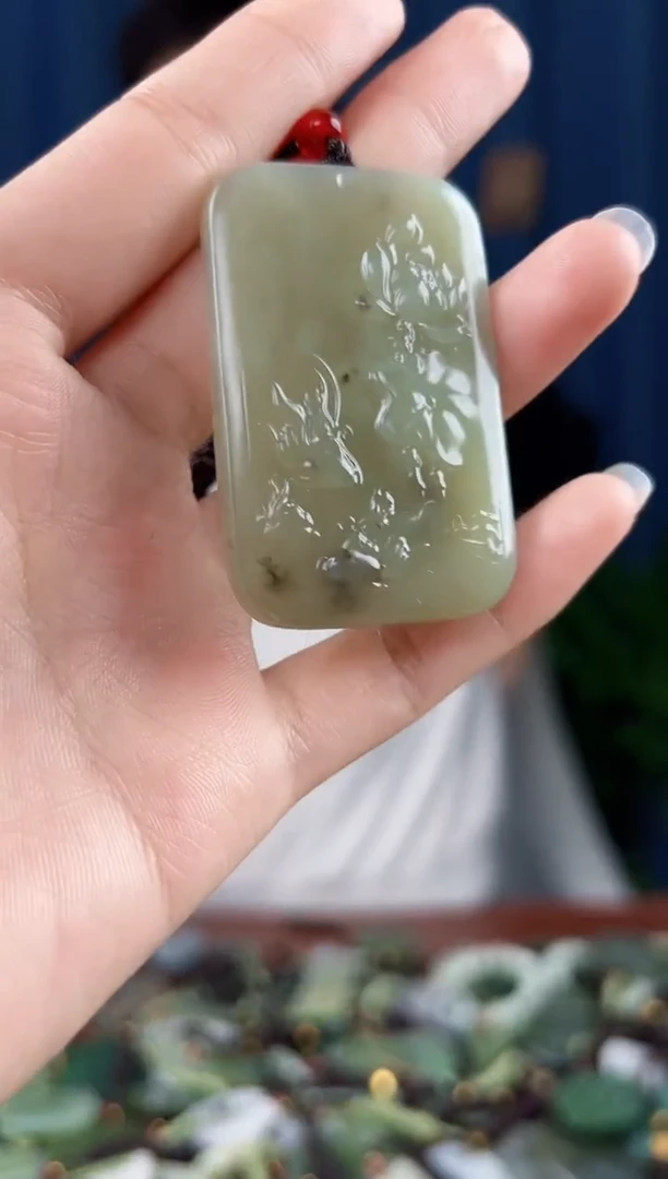 未镶嵌和田玉挂件拍一发一
