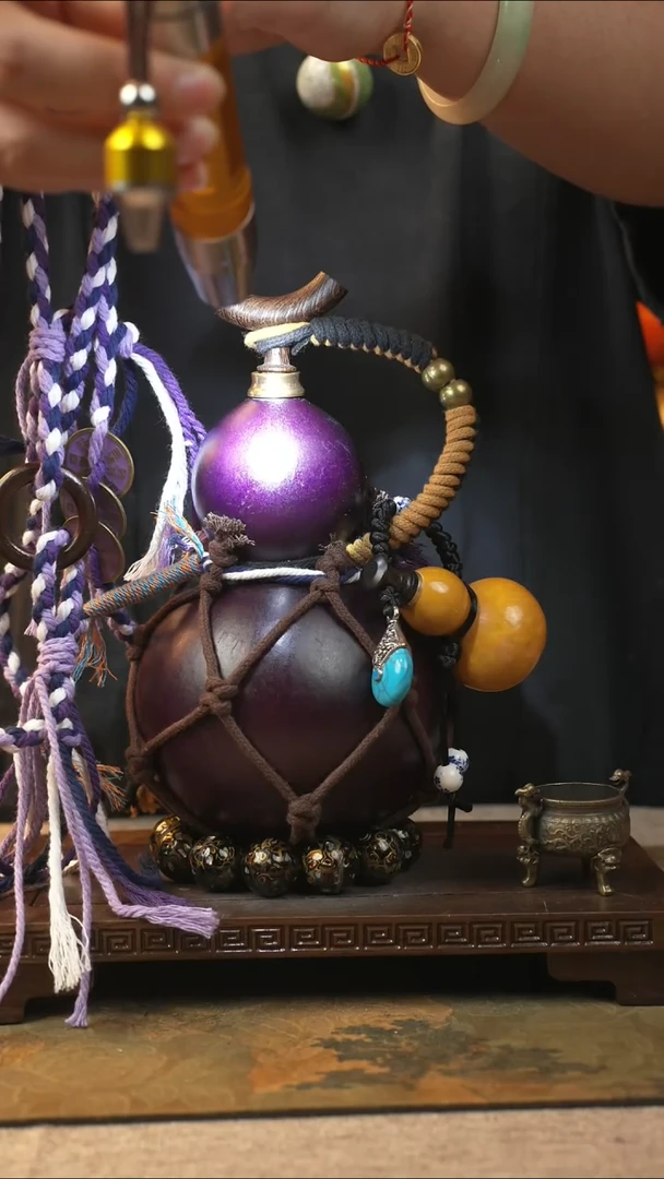 224大漆一物一拍记葫堂出品【不带手串】