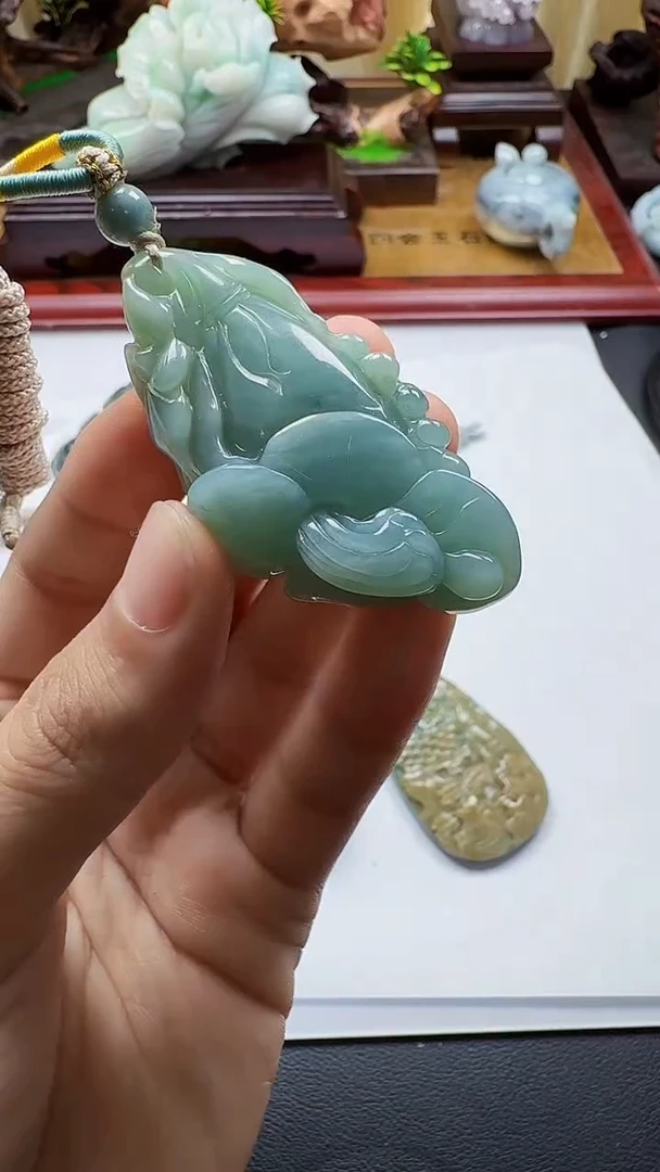 吊坠(不含链)未镶嵌翡翠1