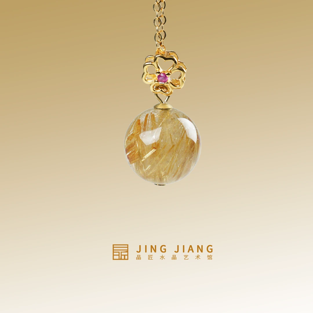 晶匠钛晶吊坠12m+(赠链子)多样性发一 简约