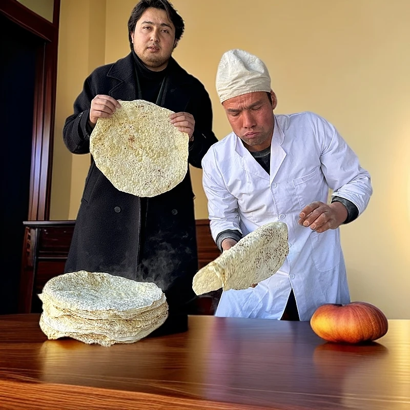 柯坪本地特色饼子 【恰皮塔】11个 kalpin【qipiti】 tormal neni