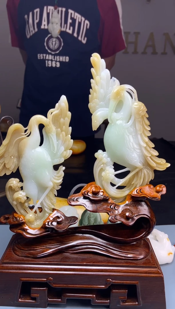 和田玉未镶嵌摆件1