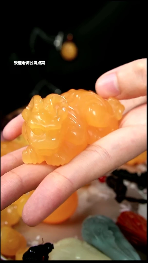 印尼石貔貅手把件