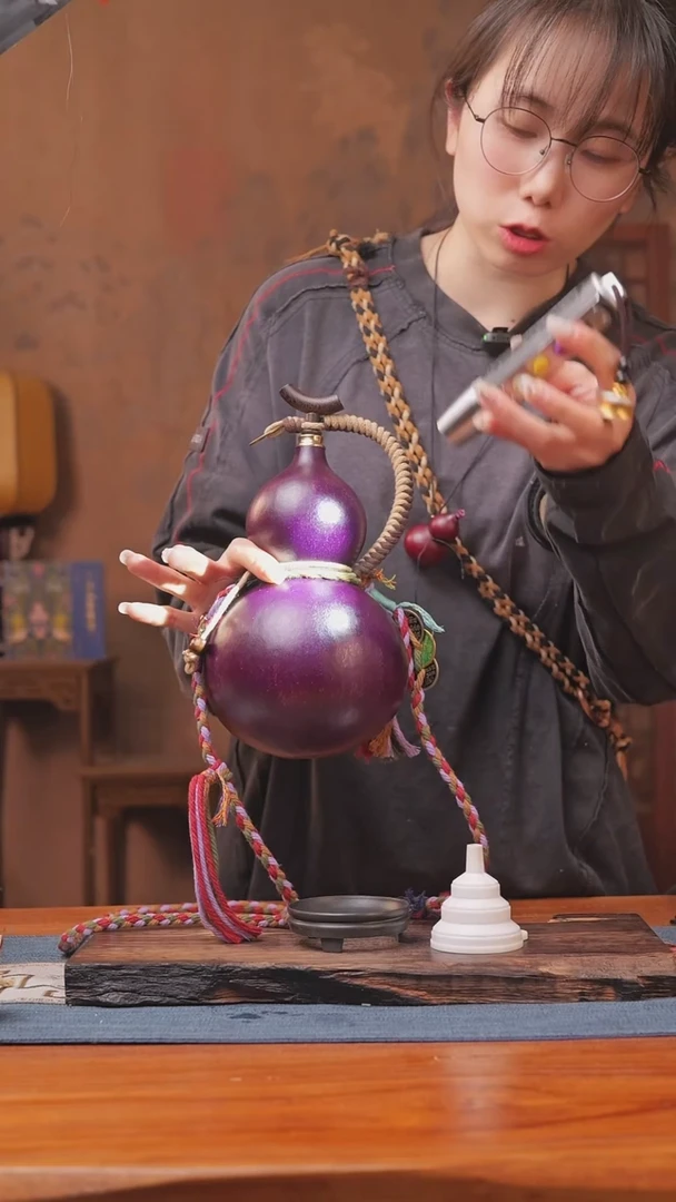 193号链接精品大漆葫芦现货现发[一物一拍]