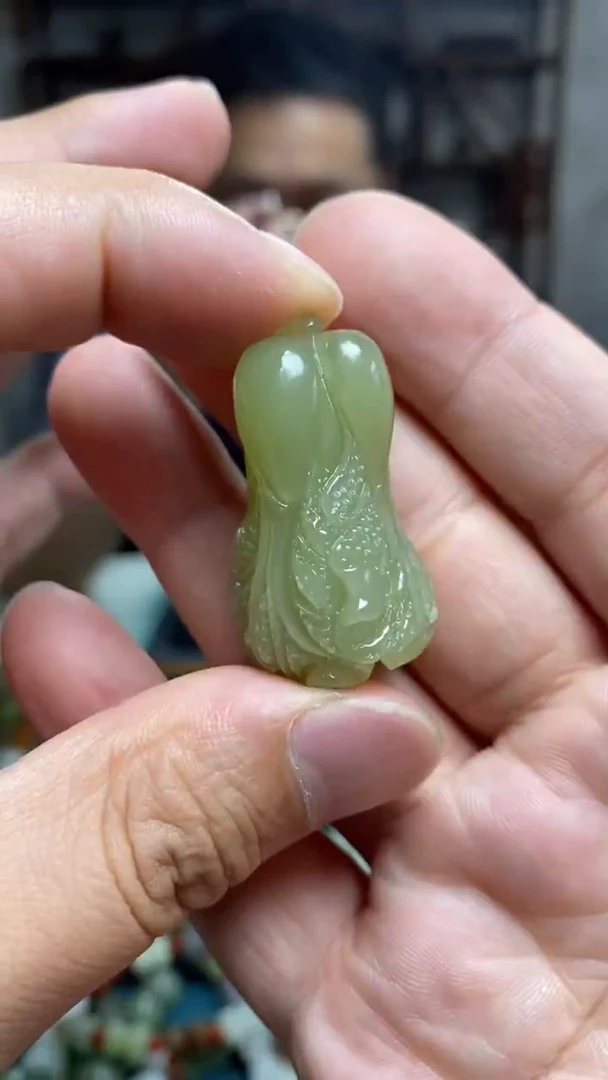 和田玉未镶嵌颈饰44