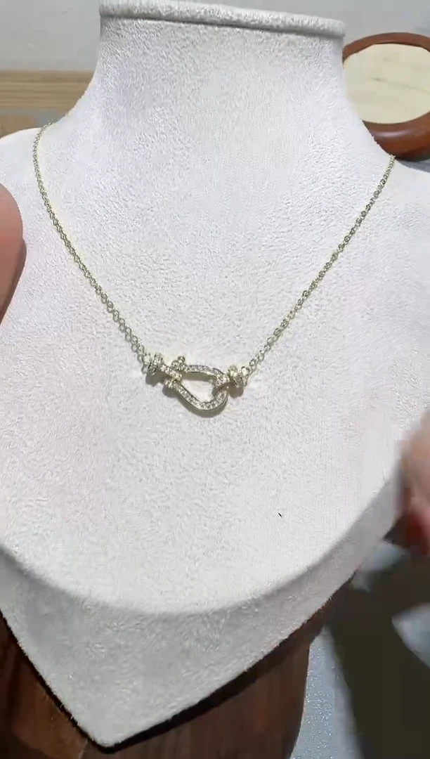 坠链均925银合成立方氧化锆B90