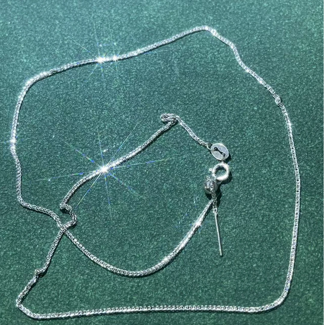 s538白色万能龙骨项链多样性发货