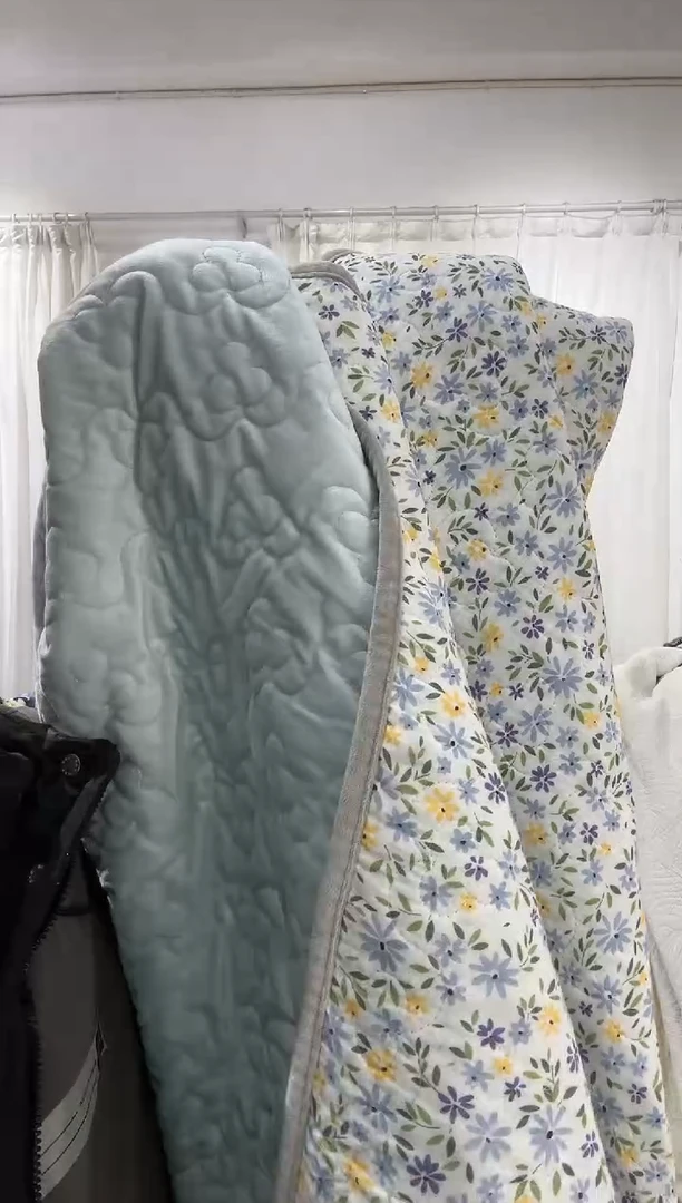 棉150*200纯棉绒床盖89号微瑕