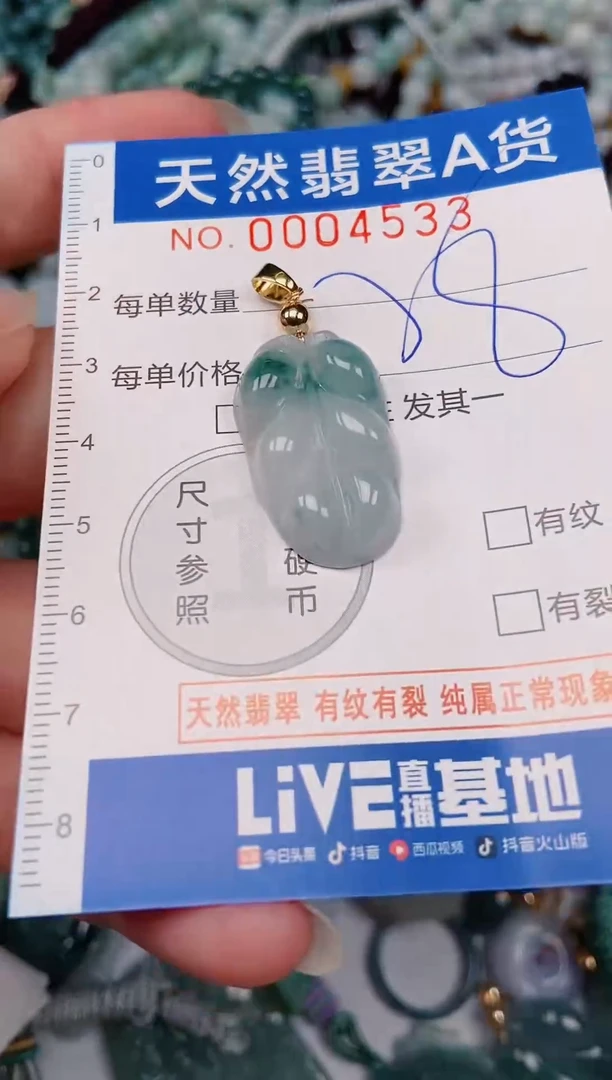颈饰未镶嵌翡翠00004533