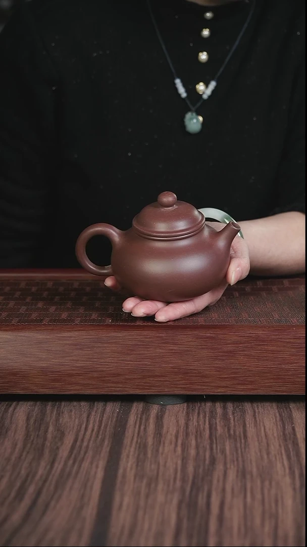 【闪购商品】紫砂茶壶老紫泥 容天