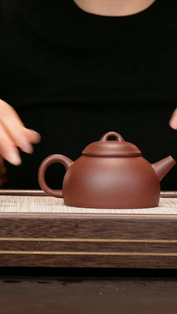 茶壶紫砂中槽清 百纳220cc