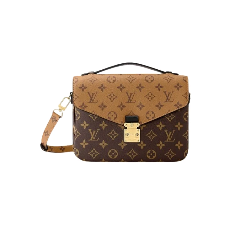 99新 LouisVuitton/路易威登 Pochettemetis拼色邮差包