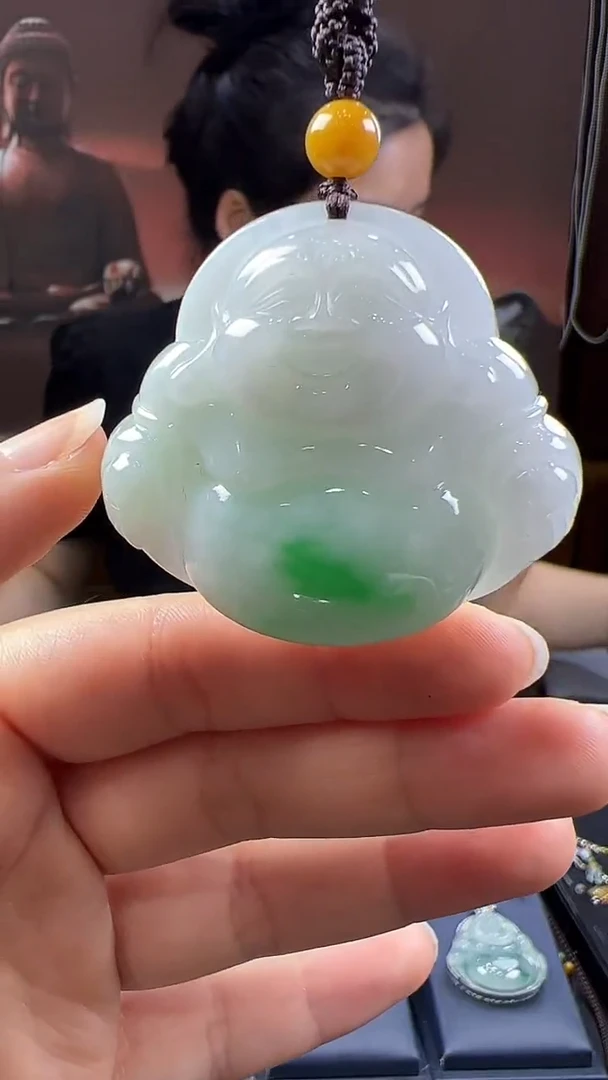 未镶嵌挂件翡翠佛公