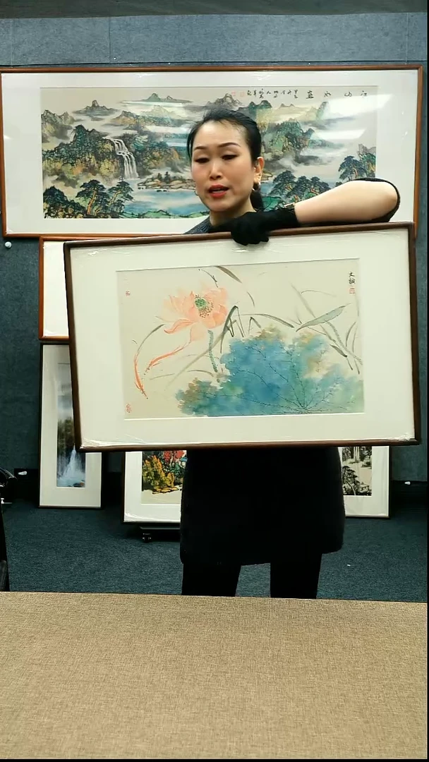 【闪购商品】国画48*77文诚老师花鸟