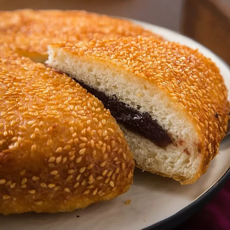 享口福黄金大饼300g成都特产严选点心黄金大饼油炸糕点营养早餐