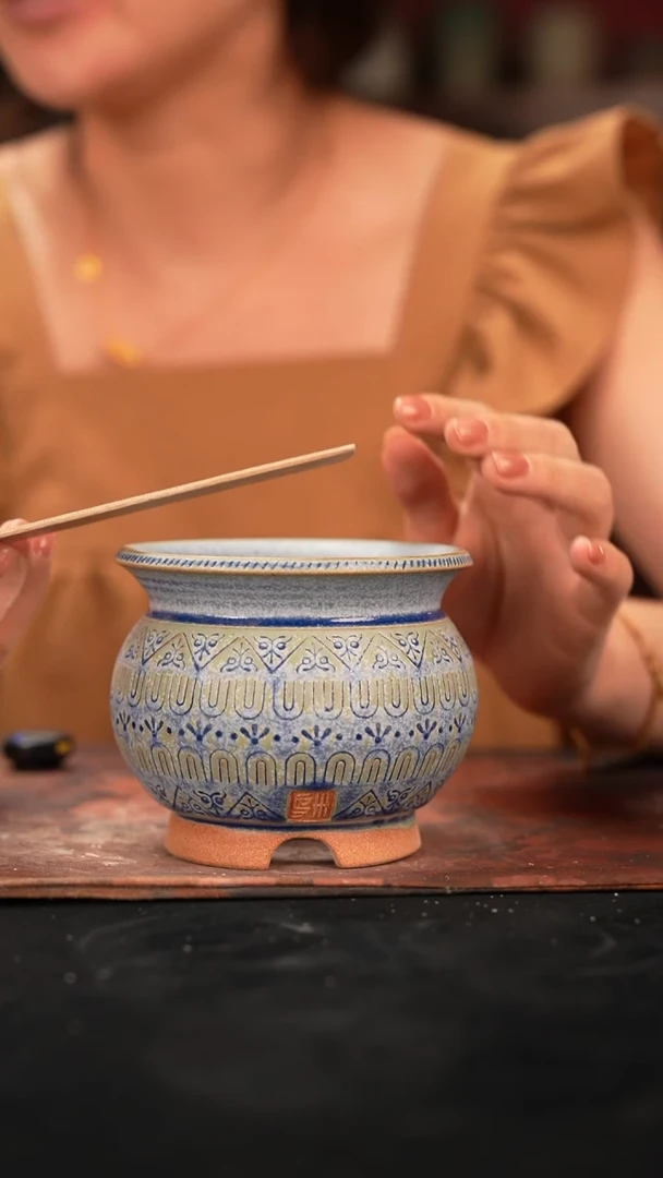 7-10-197花盆口径7.5