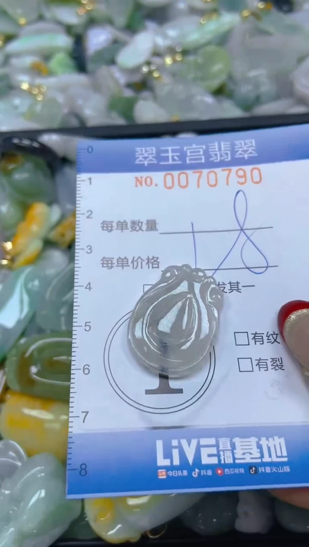 【闪购商品】翡翠颈饰未镶嵌闪购0070790