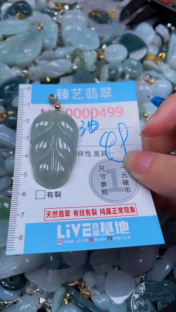 吊坠(不含链)未镶嵌翡翠499