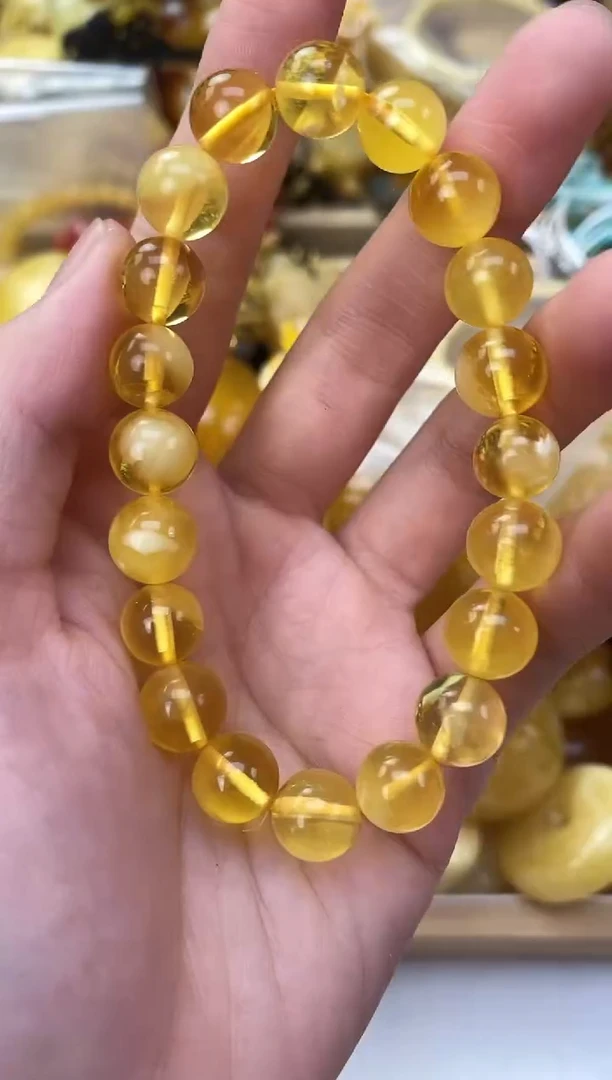 裸石琥珀未镶嵌天然琥珀蜜蜡