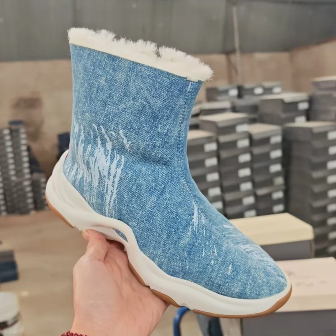 【微瑕CZ女】23401雪地靴