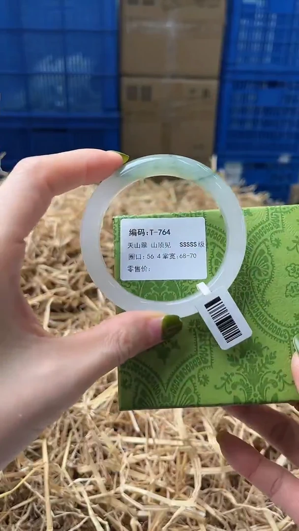 未镶嵌手镯石英质玉T764