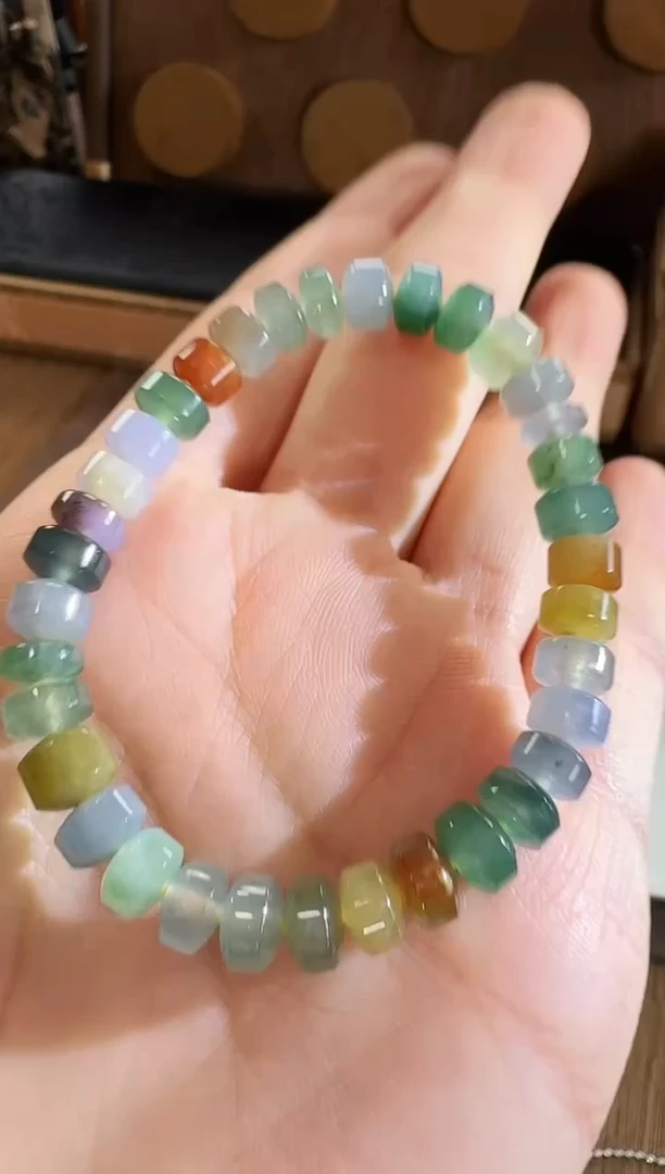 未镶嵌手链翡翠手串