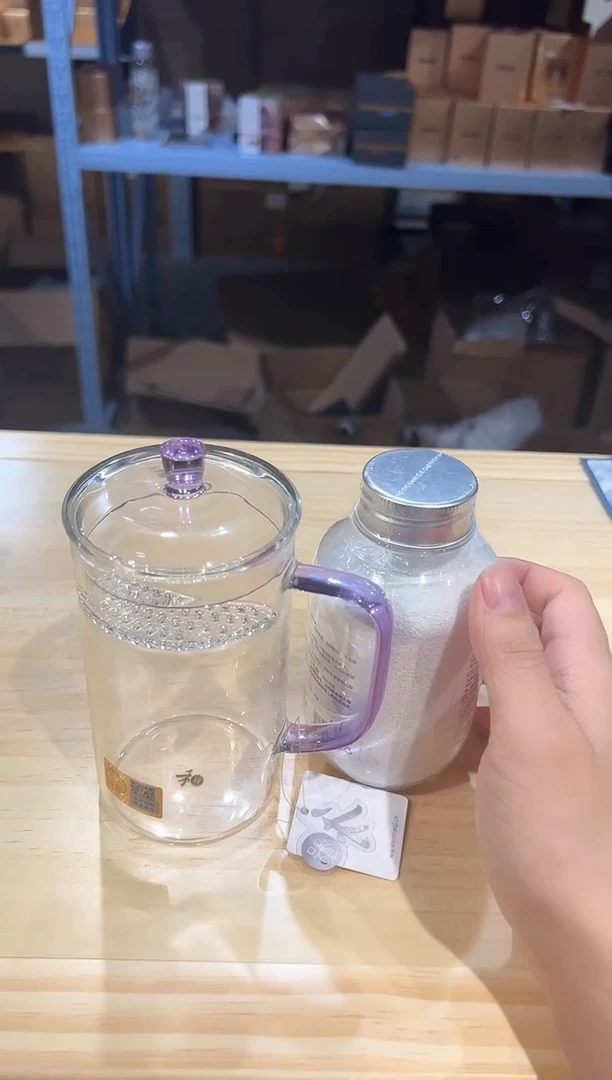 禾器-简尚杯-浅紫色+茶垢清洁剂*1