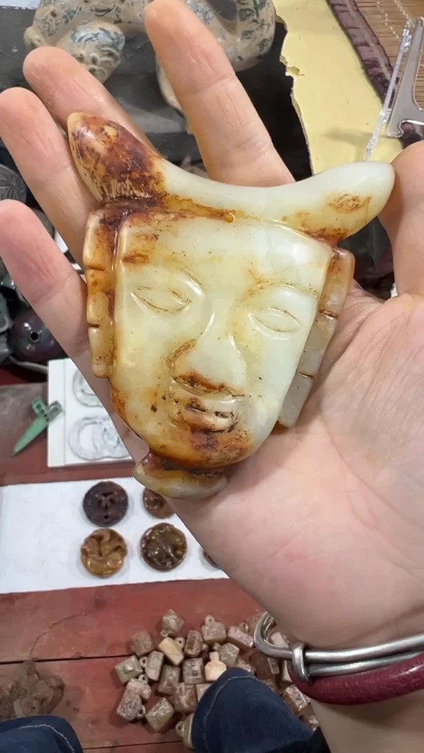 未镶嵌和田玉挂件把件摆件88888888