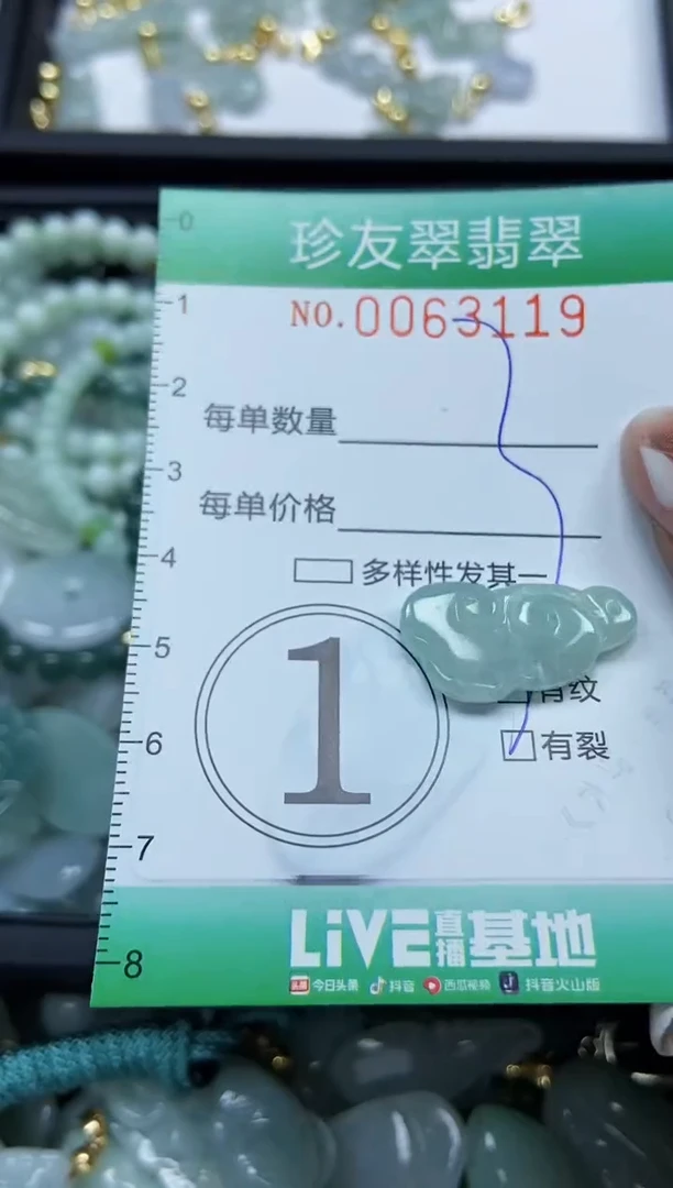 【闪购商品】翡翠颈饰未镶嵌闪购0063119