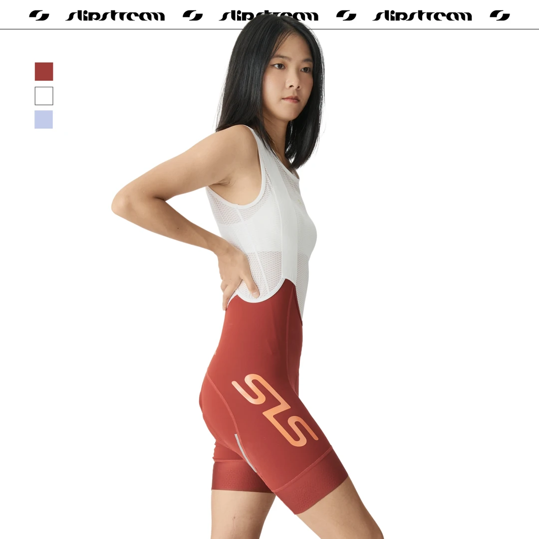 Slipstream骑行裤背带短裤女春夏透气防晒贴身显瘦公路车 GT