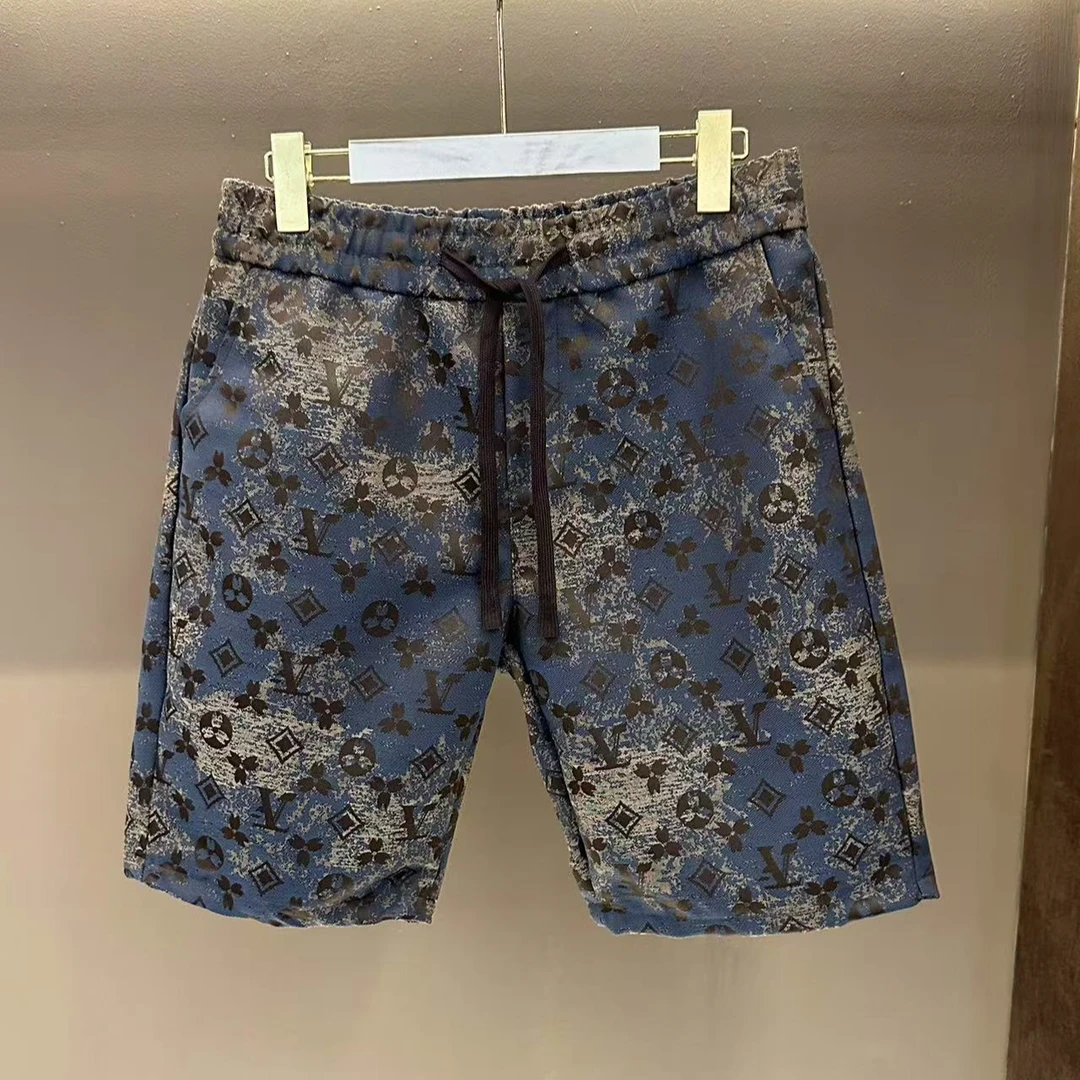 男士春夏新款轻奢潮流修身短裤VIP81
