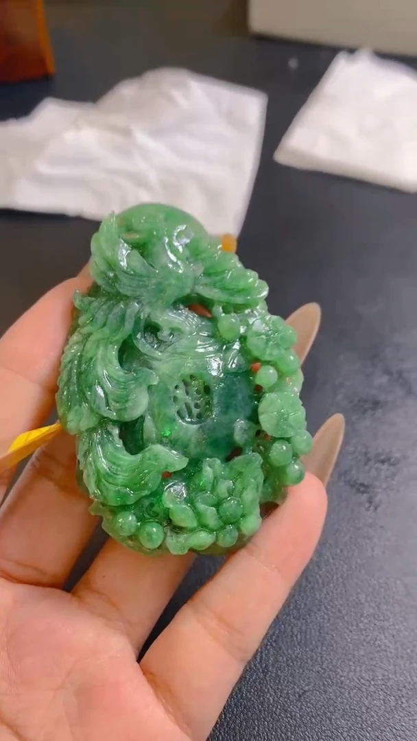 定制翡翠未镶嵌天然翡翠A货23