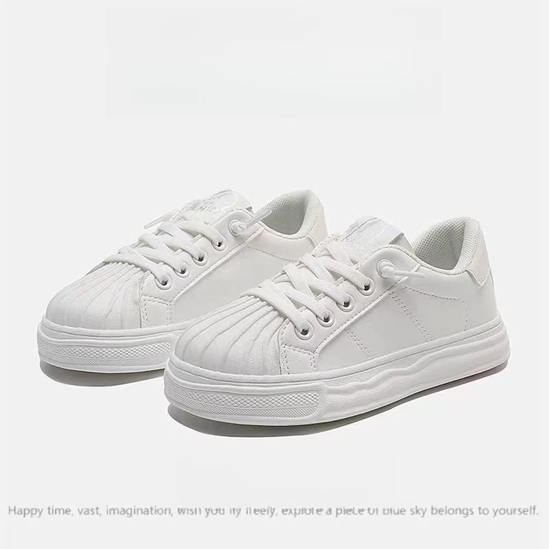 贝壳头003春秋季儿童舒适百搭软时尚软底防滑板鞋Ⅳ组