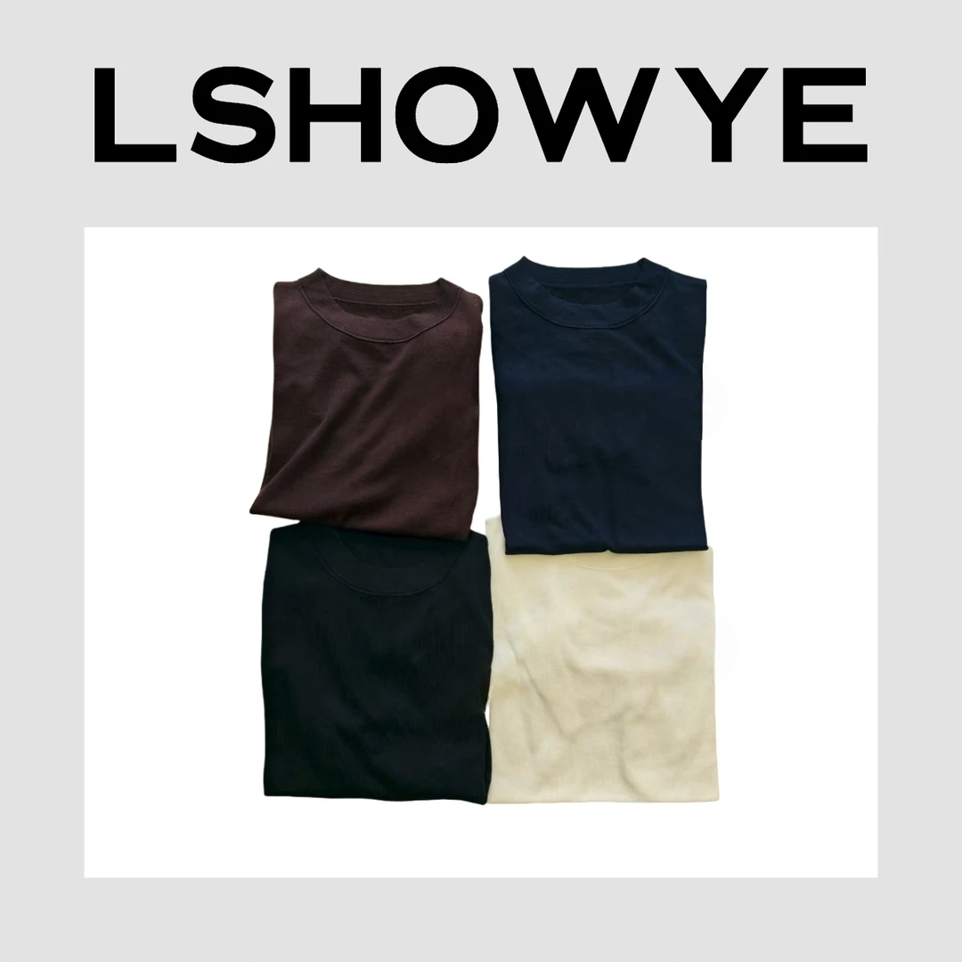 LSHOWYE｜圆领胸前爱心绣花短袖 FA-58303