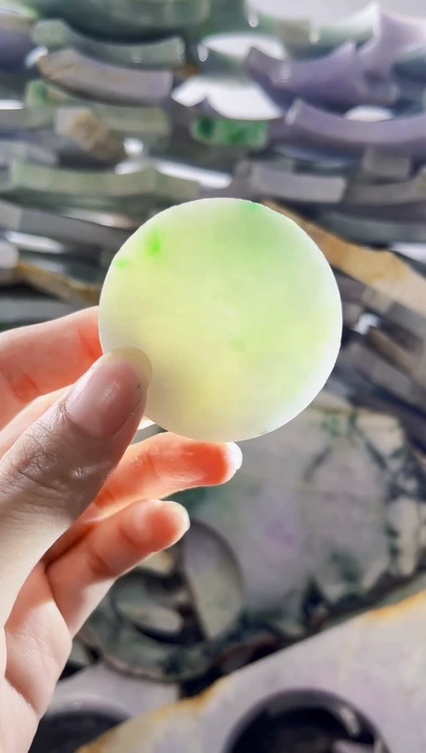 裸石翡翠缅甸翡翠A货陈131