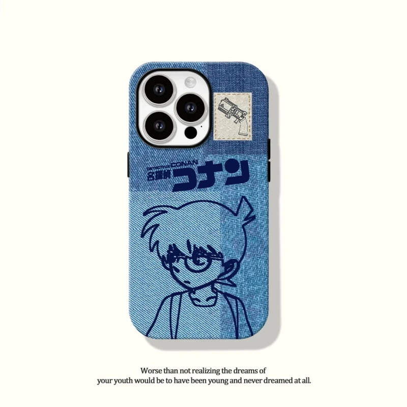牛仔柯南适用IQOO13手机壳iQOO12/11菲林二合一NEO8套Z10/9TURBO+
