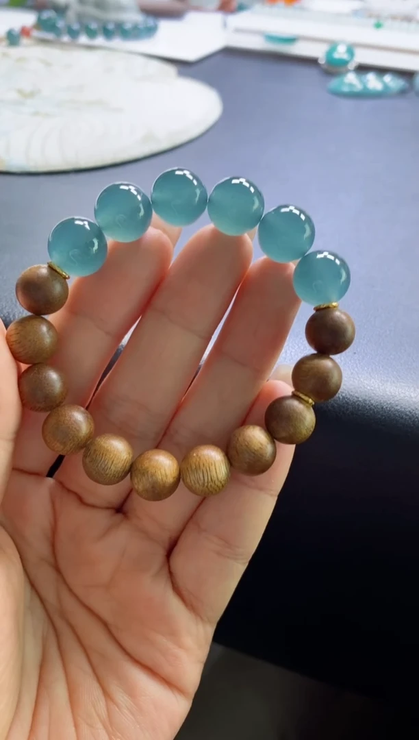 颈饰未镶嵌翡翠0936856171（298*6颗）卡12左右