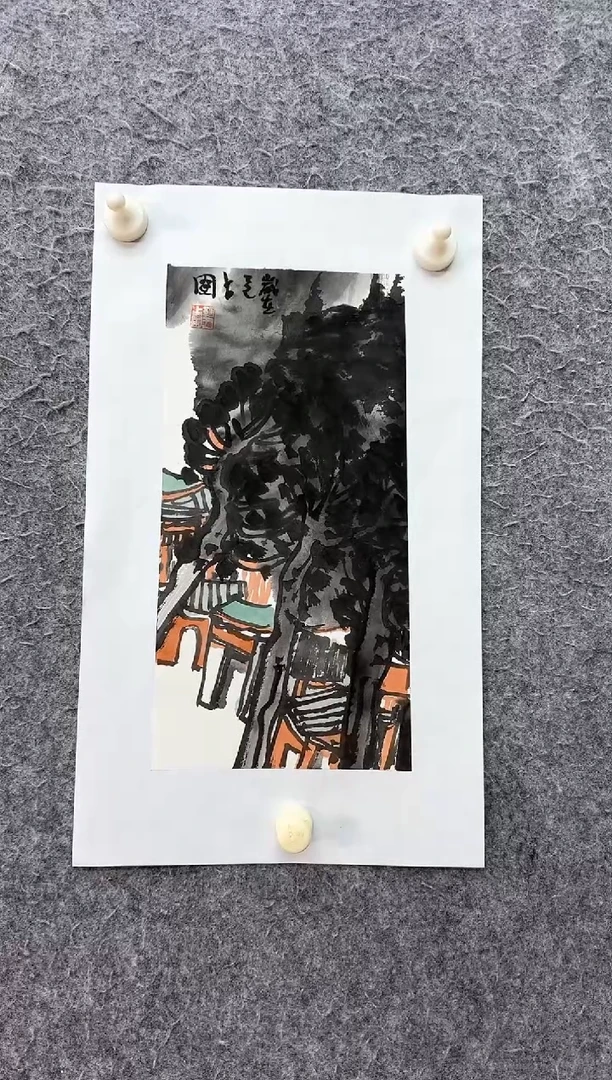 国画ST-JZP老师绘画作品
