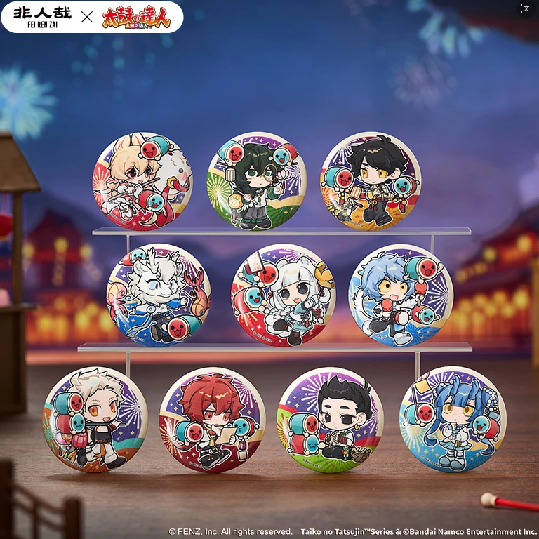 【太鼓转盘】非人哉太鼓之达人联名系列动漫盲盒