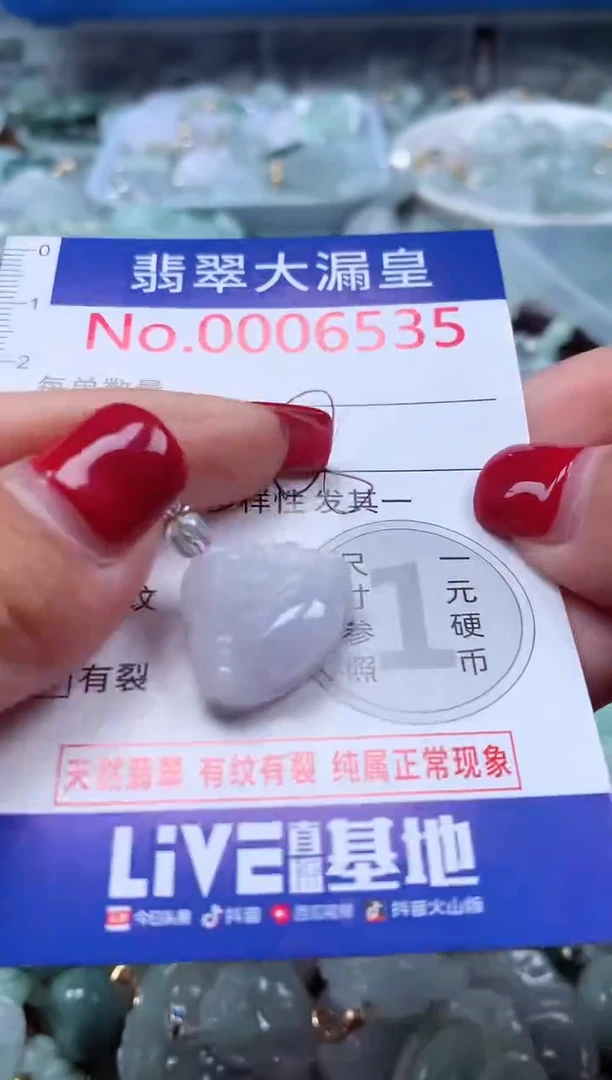 颈饰未镶嵌翡翠6535