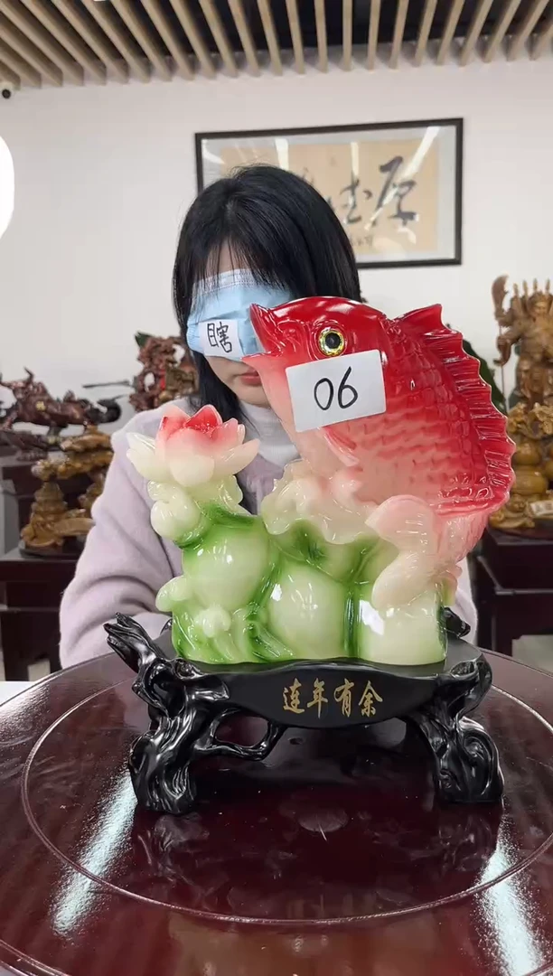 树脂仓库搬家摆件清06