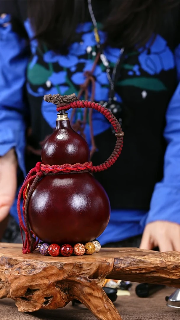 【闪购商品】325—光岳葫天然大漆酒葫芦不含漆珠