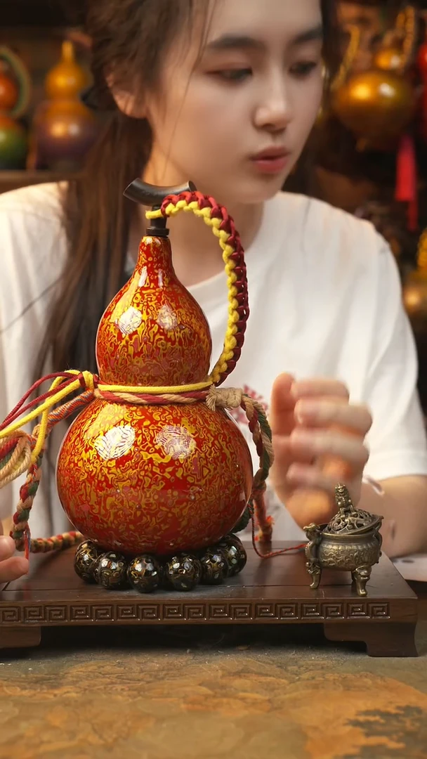 298大漆一物一拍记葫堂出品【不带手串】