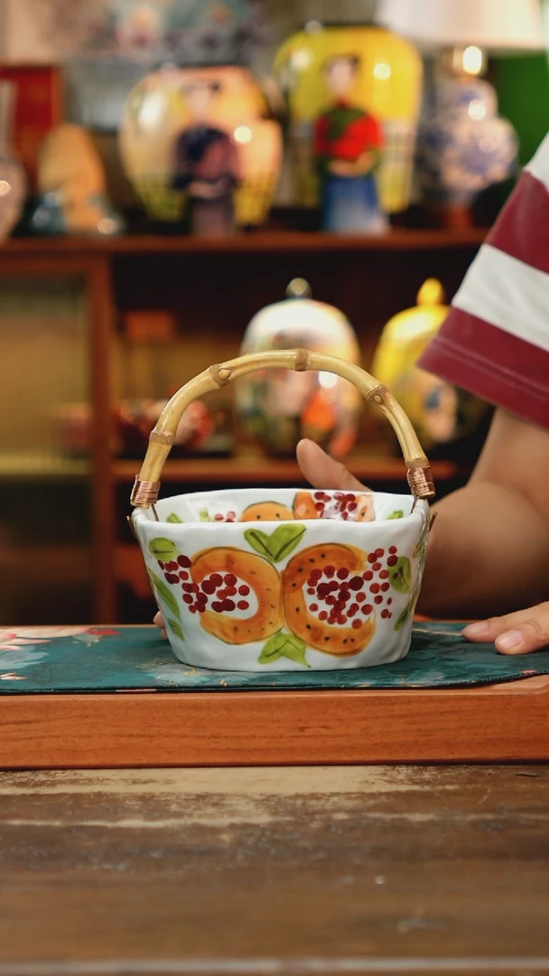 杯景德镇纯手工釉下彩精品茶具水杯