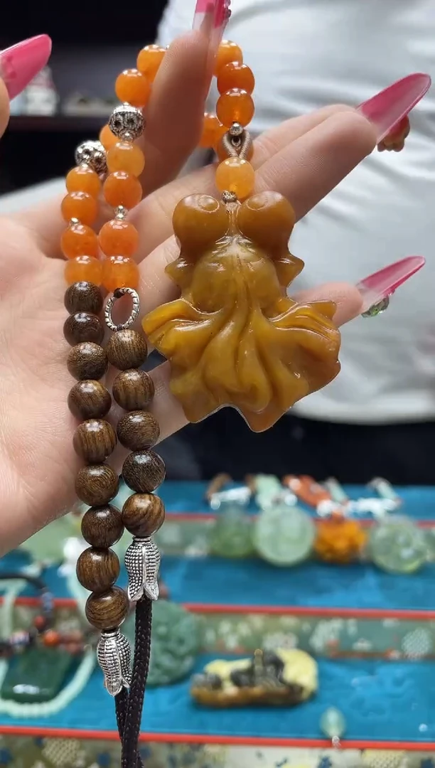 未镶嵌岫玉吊坠·多样性发货*拍一发一